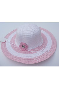 Letni kapelusz damski różowy b0781, Inni