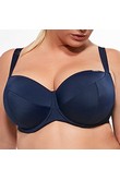 Bra bathing soft Krisline Beach navy blue