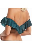 Bra bathing with flounce Krisline Beach espana emerald