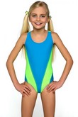 Swimsuit piece girls' Lorin MOD64